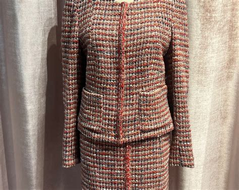 chanel tweed 2023|vintage chanel tweed suit.